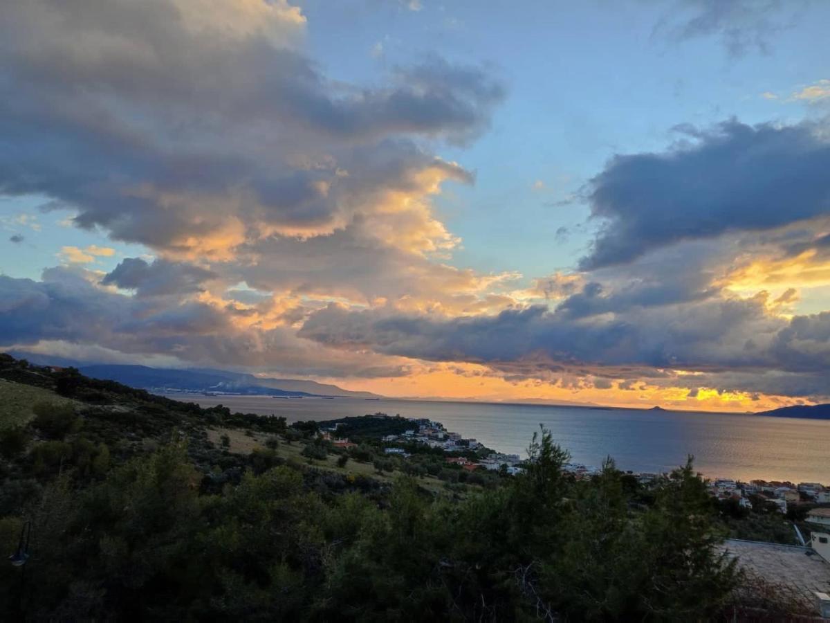 Vista Sul Mare Loutra Oreas Elenis Buitenkant foto